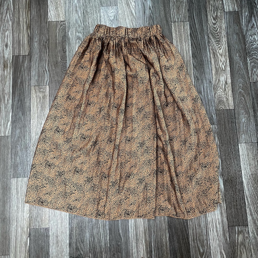 Cheetah Print Skirt